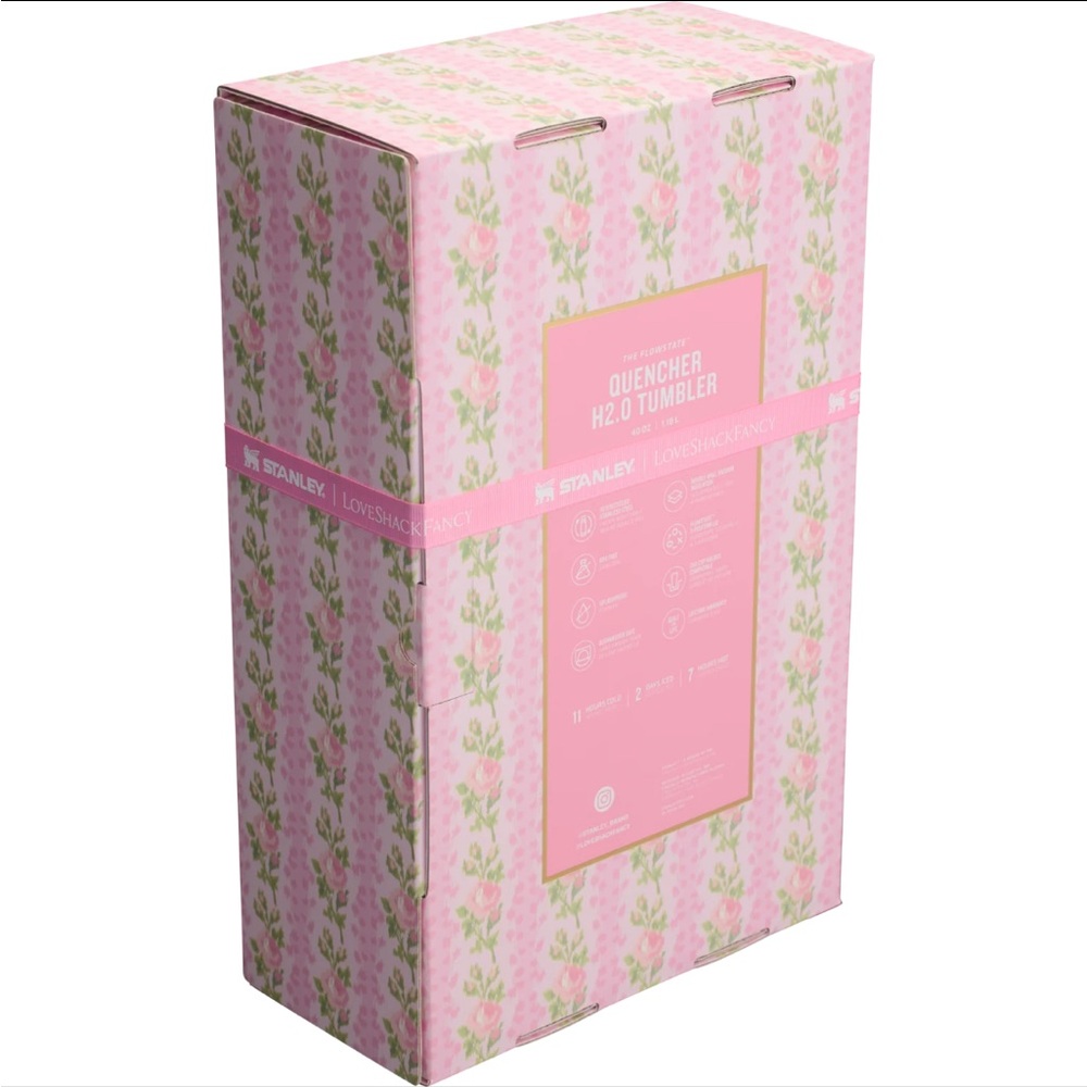 LOVESHACKFANCY STANLEY TUMBLER FOUNDER FAVORITE BLOOMING HEIRLOOM - Picture 10 of 10